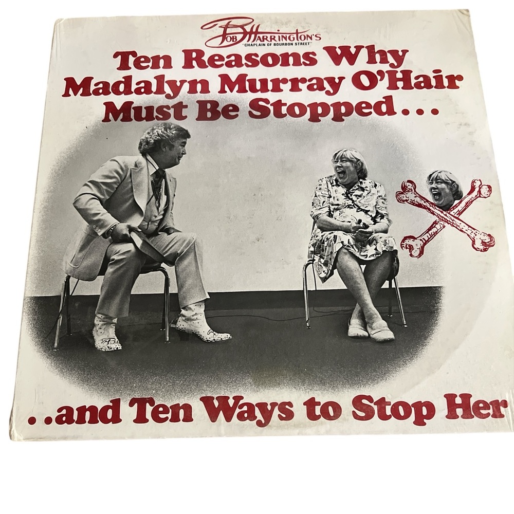 Bob Harrington and Madalyn Murray O'Hair Vinyl